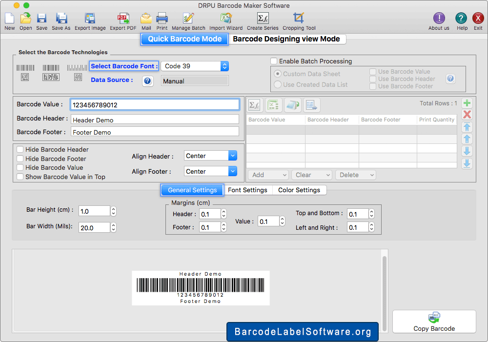 Barcode Creator Software Barcode Studio For Mac