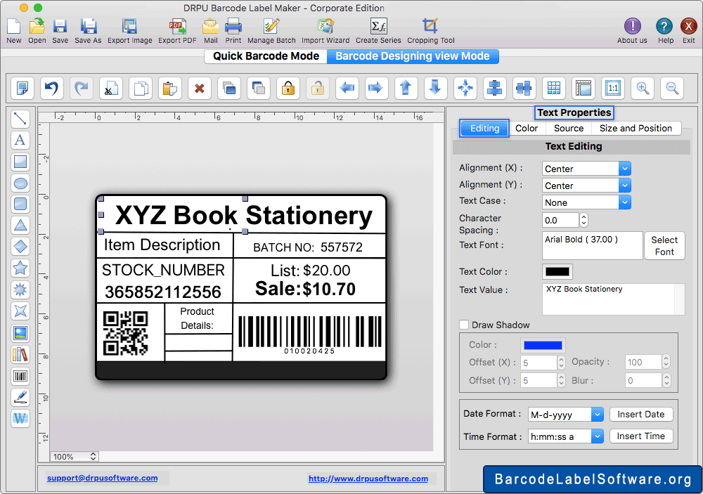 Text Properties