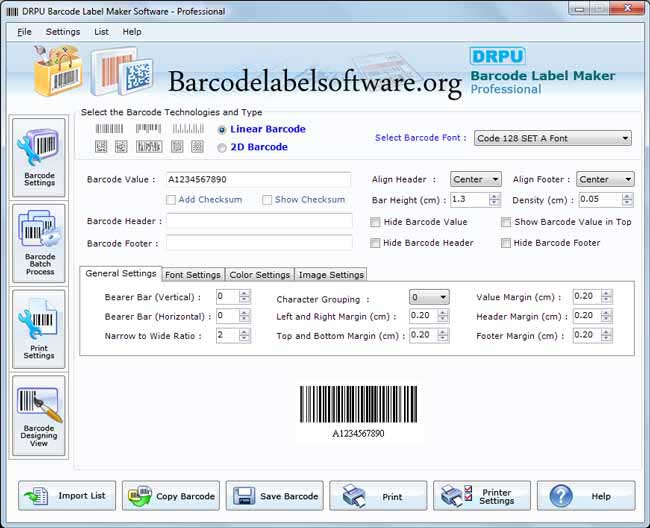 Buy Barcode Label Software screenshot