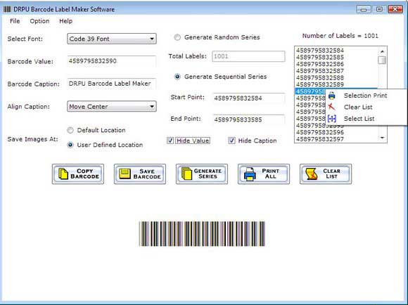 Windows 10 Barcode Creator Utility full