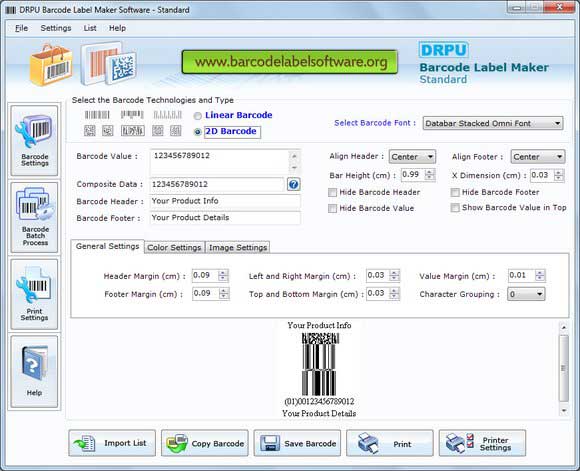 Windows 7 Barcode Label Software 8.3.0.1 full